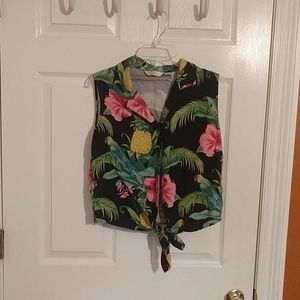 Vintage Tommy Bahama Bottom Tie Tank Top